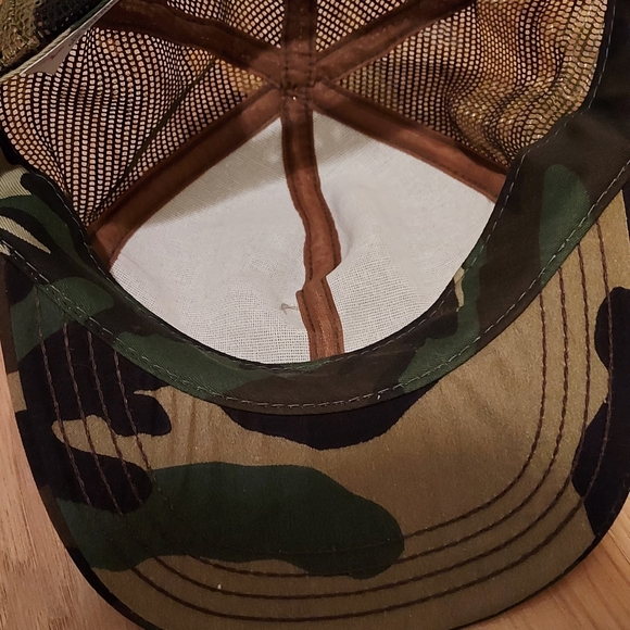 Camouflage Camo Baseball Mesh Snapback Trucker Cap - Picture 7 of 9